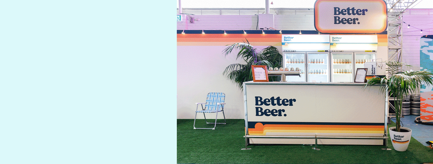 Eventright custom bars: Gif showcasing the variety of customisable designs.